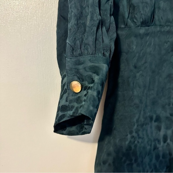 Zara Jacquard Animal Print Dress NEW - Picture 6 of 10